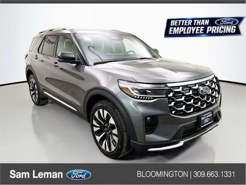 New 2026 Ford Explorer Platinum w/ LUX Leather Package AWD/4WD image 1
