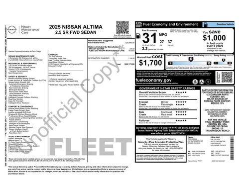 Used 2025 Nissan Altima 2.5 SR FWD image 4