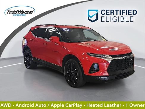 Certified 2020 Chevrolet Blazer RS AWD/4WD image 1