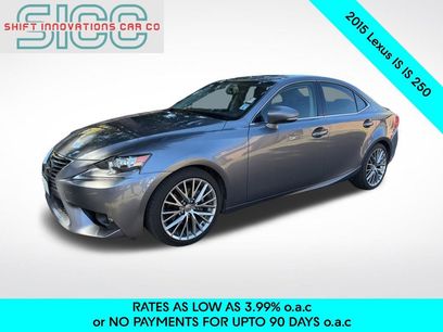Used 2015 Lexus IS 250 w/ Navigation System Package