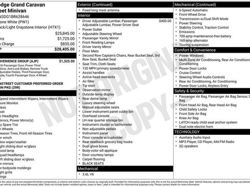 Used 2011 Dodge Grand Caravan Mainstreet w/ PWR Convenience Group FWD image 3
