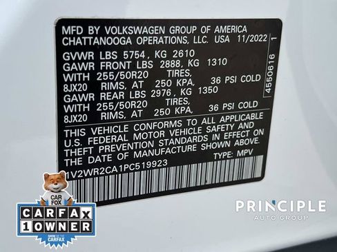 Certified 2023 Volkswagen Atlas SE FWD image 36