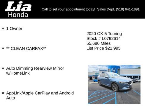 Used 2020 MAZDA CX-5 Touring AWD/4WD image 7