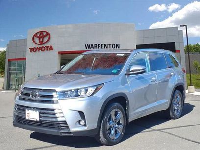 Certified 2019 Toyota Highlander Limited Platinum