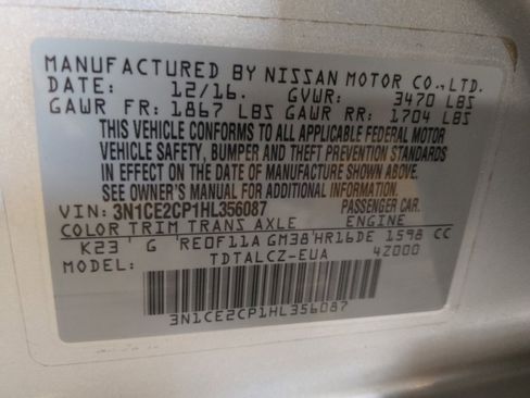 Used 2017 Nissan Versa Note S Plus image 33