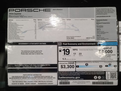 New 2026 Porsche Cayenne image 37