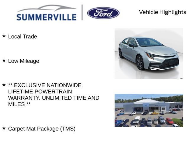 Used 2022 Toyota Corolla SE w/ Carpet Mat Package (TMS) FWD image 2