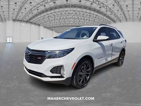 Used 2022 Chevrolet Equinox RS w/ RS Leather Package FWD image 3