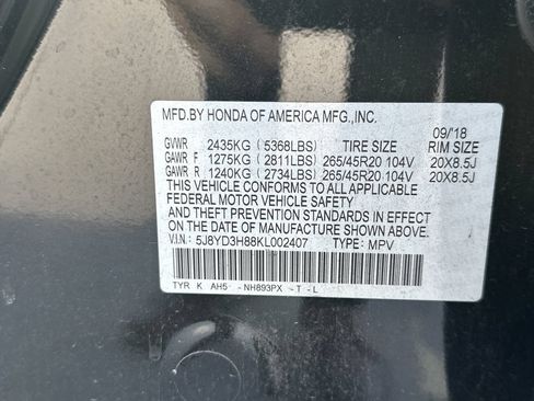 Used 2019 Acura MDX FWD w/ Advance Package image 26