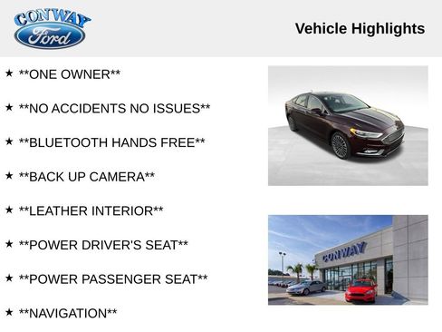 Used 2017 Ford Fusion SE w/ Fusion SE Technology Package image 4