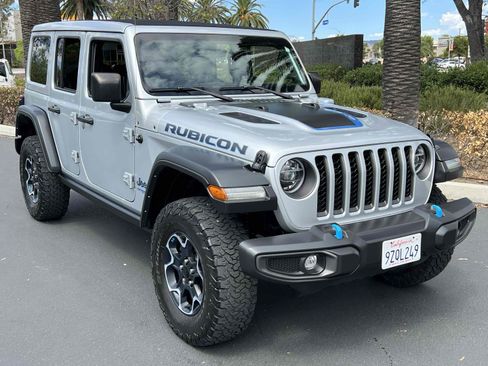 Used 2022 Jeep Wrangler Unlimited Rubicon 4xe AWD/4WD image 91