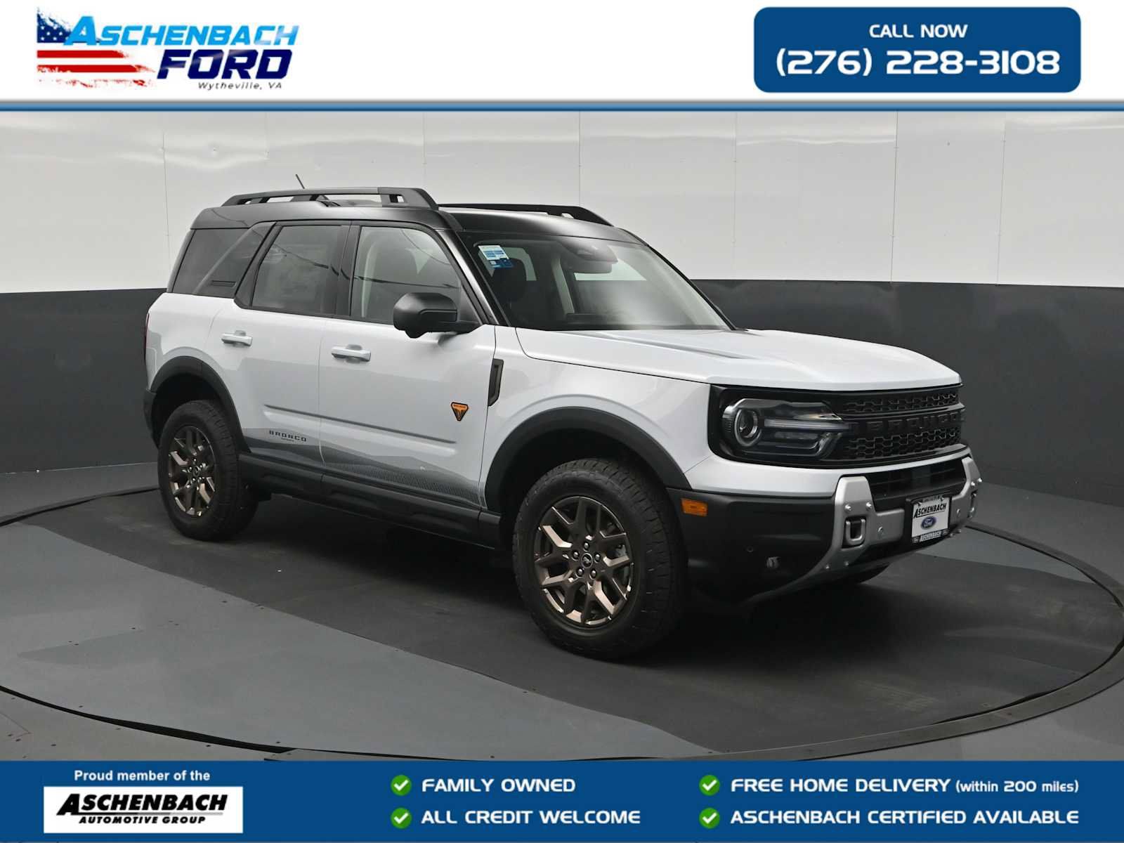 New 2026 Ford Bronco Sport Badlands w/ Bronze Package AWD/4WD image 1