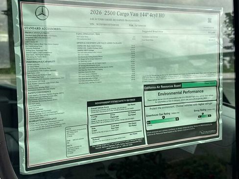 New 2026 Mercedes-Benz Sprinter 2500 image 27