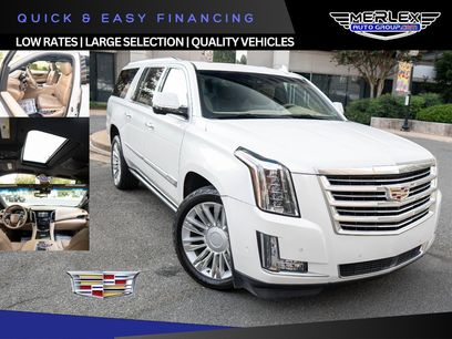 Used 2019 Cadillac Escalade ESV Platinum