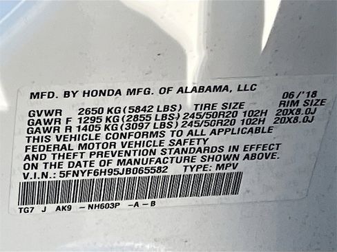 Used 2018 Honda Pilot Touring image 36