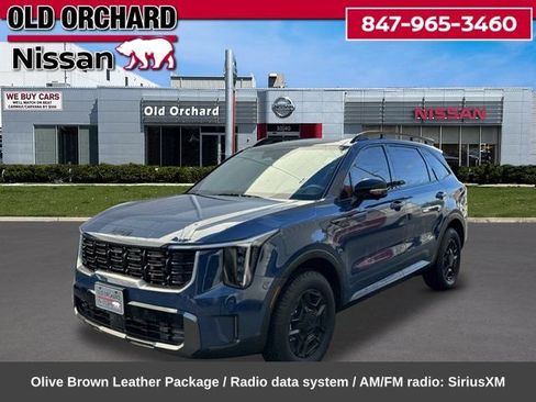 Used 2025 Kia Sorento SX Prestige w/ Olive Brown Leather Package AWD/4WD image 1