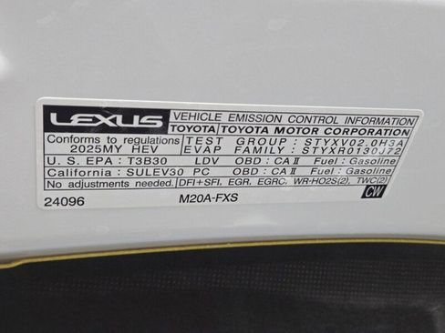 Certified 2025 Lexus UX 300h AWD w/ Accessory Package (P1) image 28