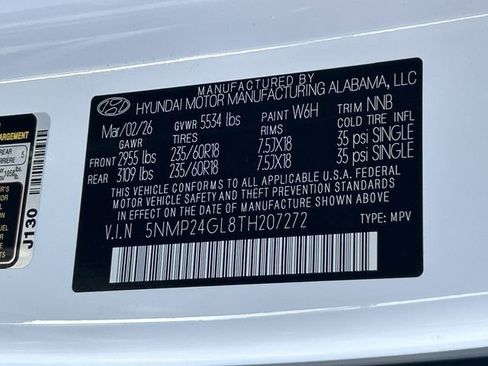 New 2026 Hyundai Santa Fe SEL FWD image 32