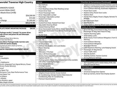 Used 2023 Chevrolet Traverse High Country