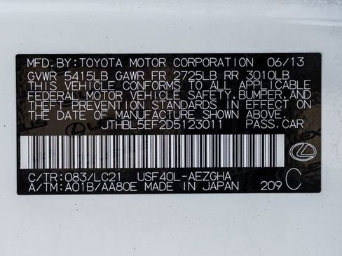 Used 2013 Lexus LS 460 w/ F-Sport Pkg RWD image 90