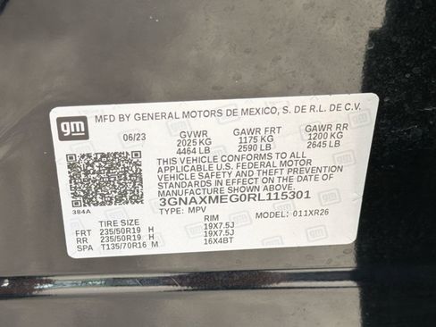 Used 2024 Chevrolet Equinox RS w/ RS Leather Package FWD image 20