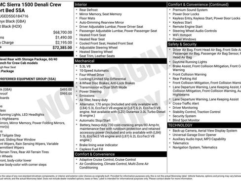 Used 2025 GMC Sierra 1500 Denali AWD/4WD image 9