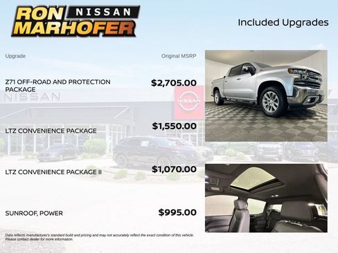 Used 2020 Chevrolet Silverado 1500 LTZ AWD/4WD image 6