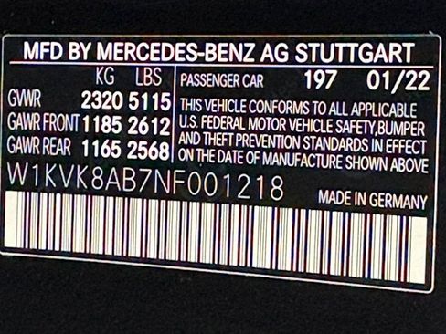 Used 2022 Mercedes-Benz SL 55 AMG SL 55 AMG w/ Driver Assistance Package image 43