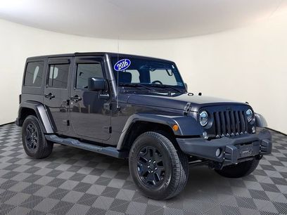 Used 2016 Jeep Wrangler Unlimited Sahara