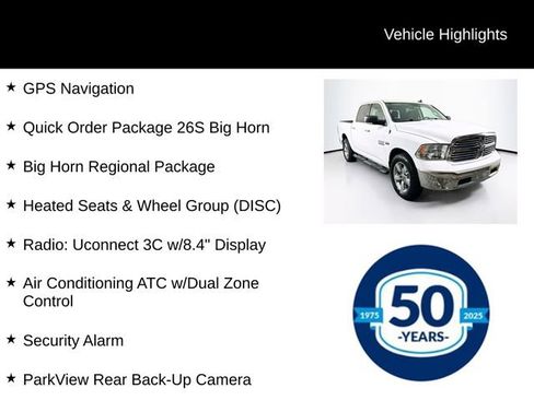 Used 2017 RAM 1500 Big Horn AWD/4WD image 7