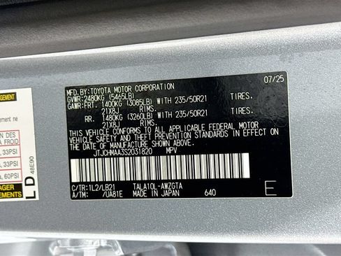 Certified 2025 Lexus RX 350 Premium Plus w/ Accessory Package FWD image 35