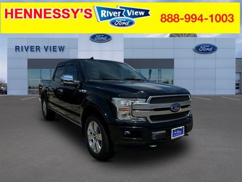 Certified 2019 Ford F150 Platinum w/ Equipment Group 701A Luxury AWD/4WD image 1