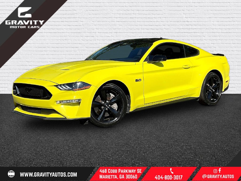 Used 2021 Ford Mustang GT Premium w/ Black Accent Package RWD image 1