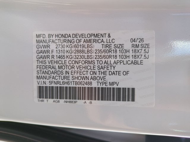Used 2026 Honda Odyssey EX-L image 24