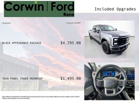 Certified 2024 Ford F250 Lariat w/ Black Appearance Package image 3