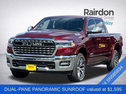 Used 2025 RAM 1500 Limited w/ Bed Utility Group AWD/4WD image 2