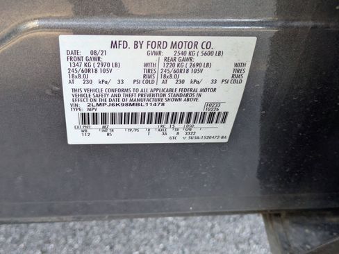 Used 2021 Lincoln Nautilus Reserve image 42