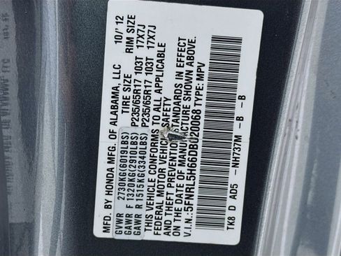 Used 2013 Honda Odyssey EX-L image 40