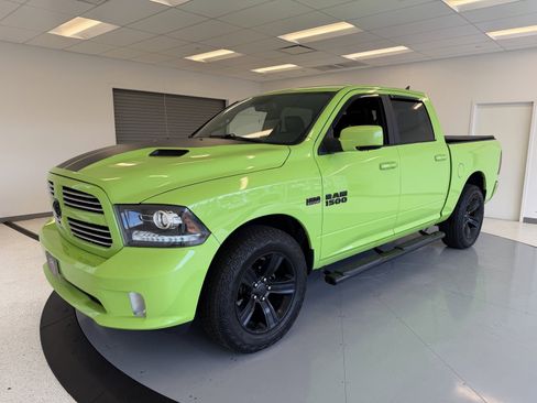 Used 2017 RAM 1500 Sport w/ Sublime Green Sport Package image 3