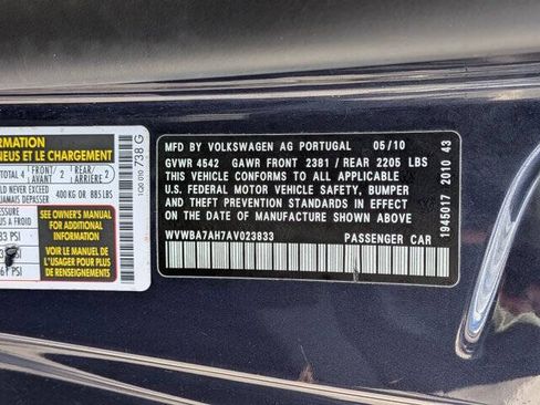 Used 2010 Volkswagen Eos Komfort FWD image 32