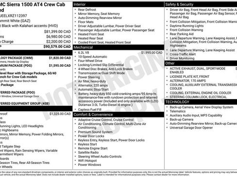 Used 2024 GMC Sierra 1500 AT4 w/ Technology Package AWD/4WD image 36