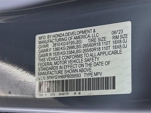 Certified 2023 Honda Pilot TrailSport image 37