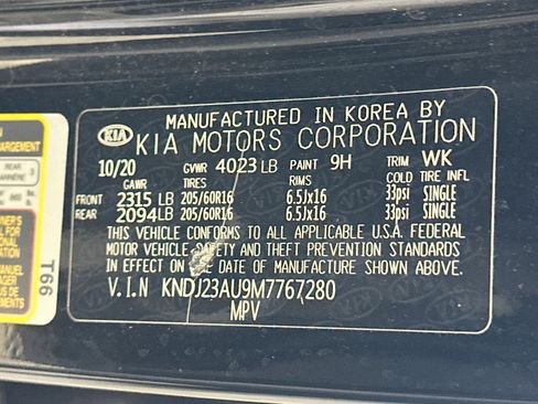 Used 2021 Kia Soul S FWD image 12