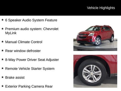 Used 2014 Chevrolet Equinox LT w/ Driver Convenience Package FWD image 13