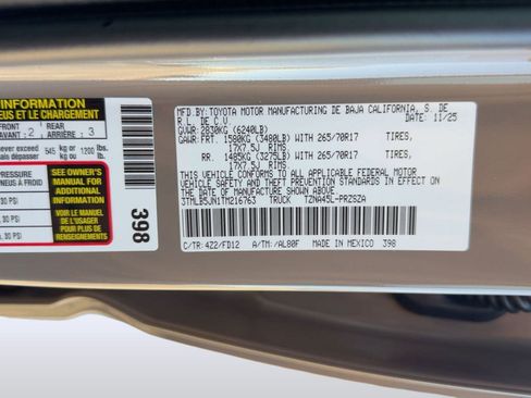 New 2026 Toyota Tacoma TRD Off-Road image 18