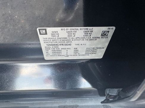 Used 2015 Chevrolet Suburban LTZ image 23