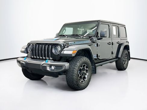 Used 2023 Jeep Wrangler Unlimited Rubicon 4xe w/ Cold Weather Group AWD/4WD image 3