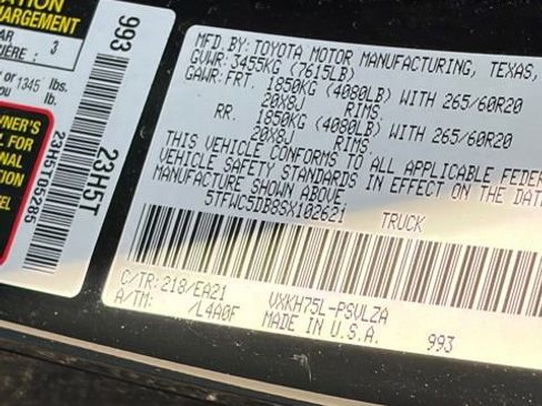 Used 2025 Toyota Tundra Limited image 32