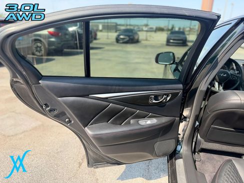 Used 2023 INFINITI Q50 Red Sport 400 w/ Black Opal Edition AWD/4WD image 15