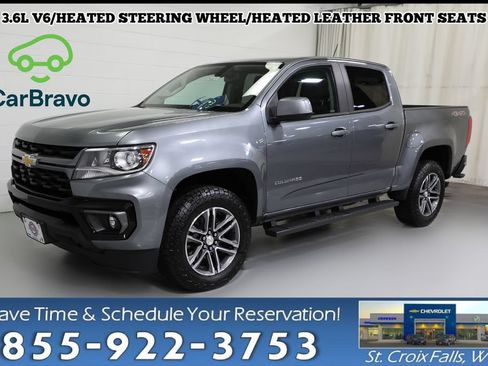 Certified 2021 Chevrolet Colorado LT w/ LT Convenience Package AWD/4WD image 1